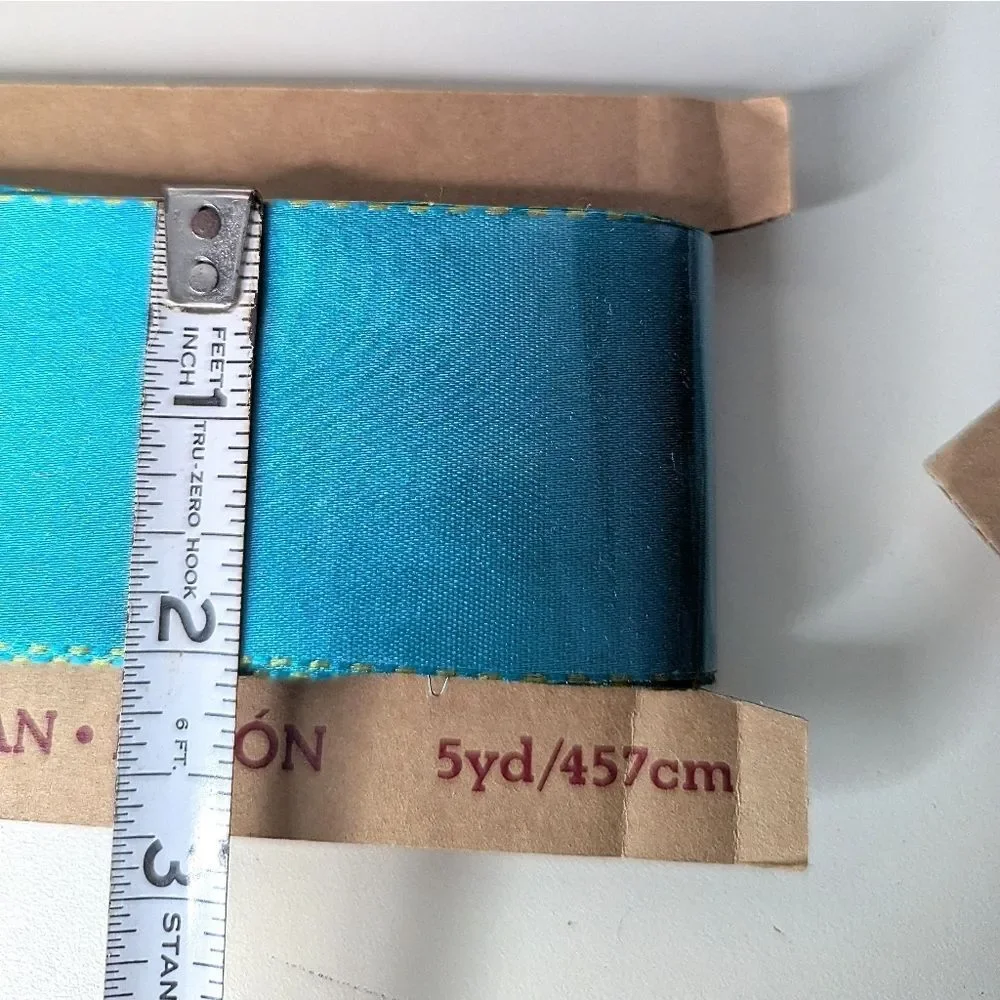 Bundle Of Colorful Crate&Barrel Wired Gift Wrapping Ribbon